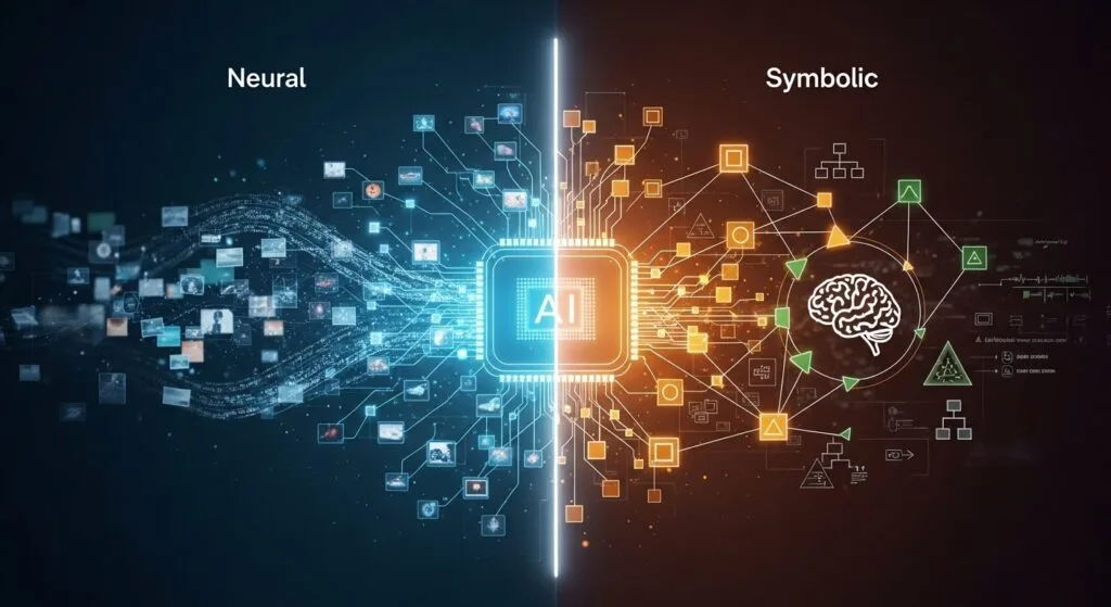 What is neuro-symbolic AI in simple terms