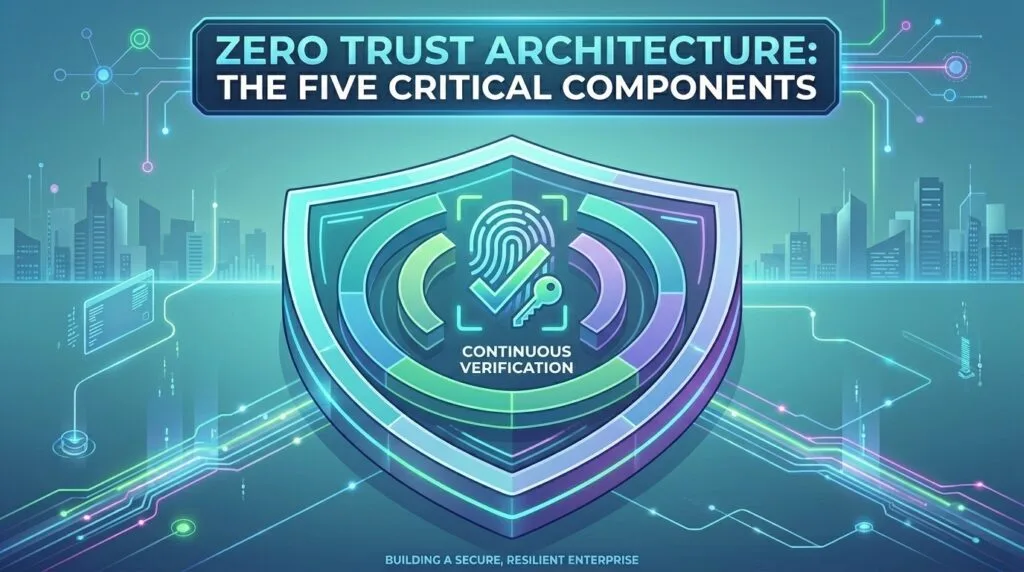 ZERO TRUST SECURITY: THE 2026 CIO'S SURVIVAL GUIDE TO ENTERPRISE PROTECTION 12 ZERO TRUST ARCHITECTURE: THE FIVE CRITICAL COMPONENTS