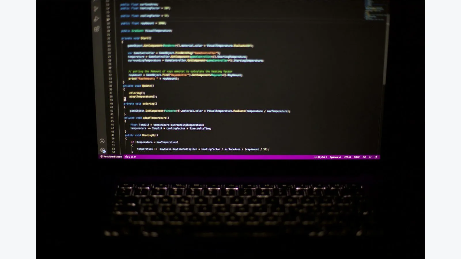 AI-generated code review on a developer screen during a team debugging session
