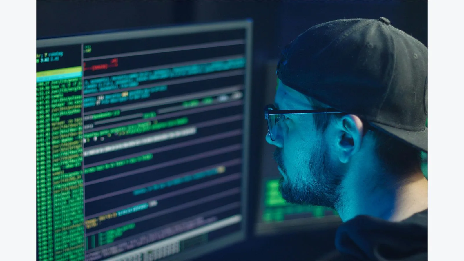 Why AI-Generated Code Fails: 7 Smart Fixes That Work 14 AI-generated code security review with an engineer inspecting multiple monitor outputs