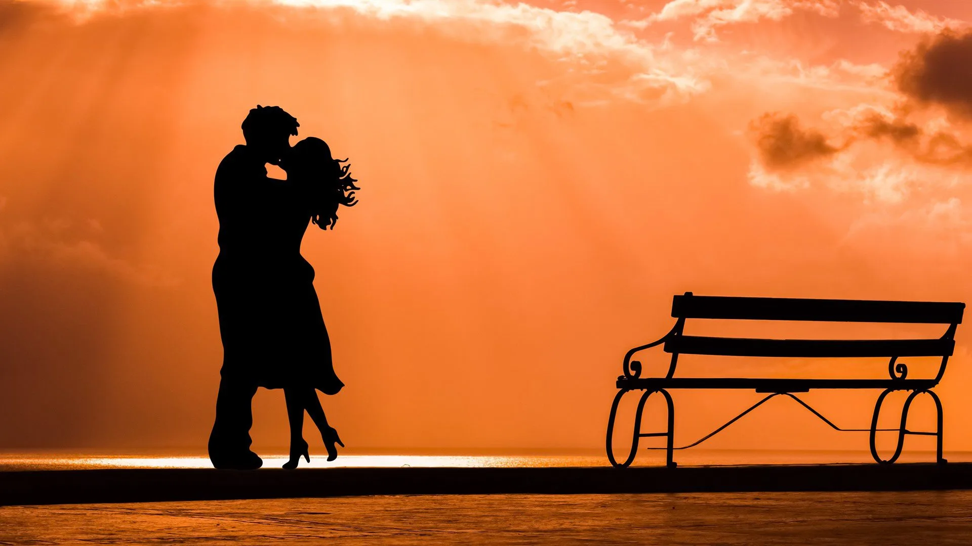AIKissfiy free plan and license considerations with romantic silhouette