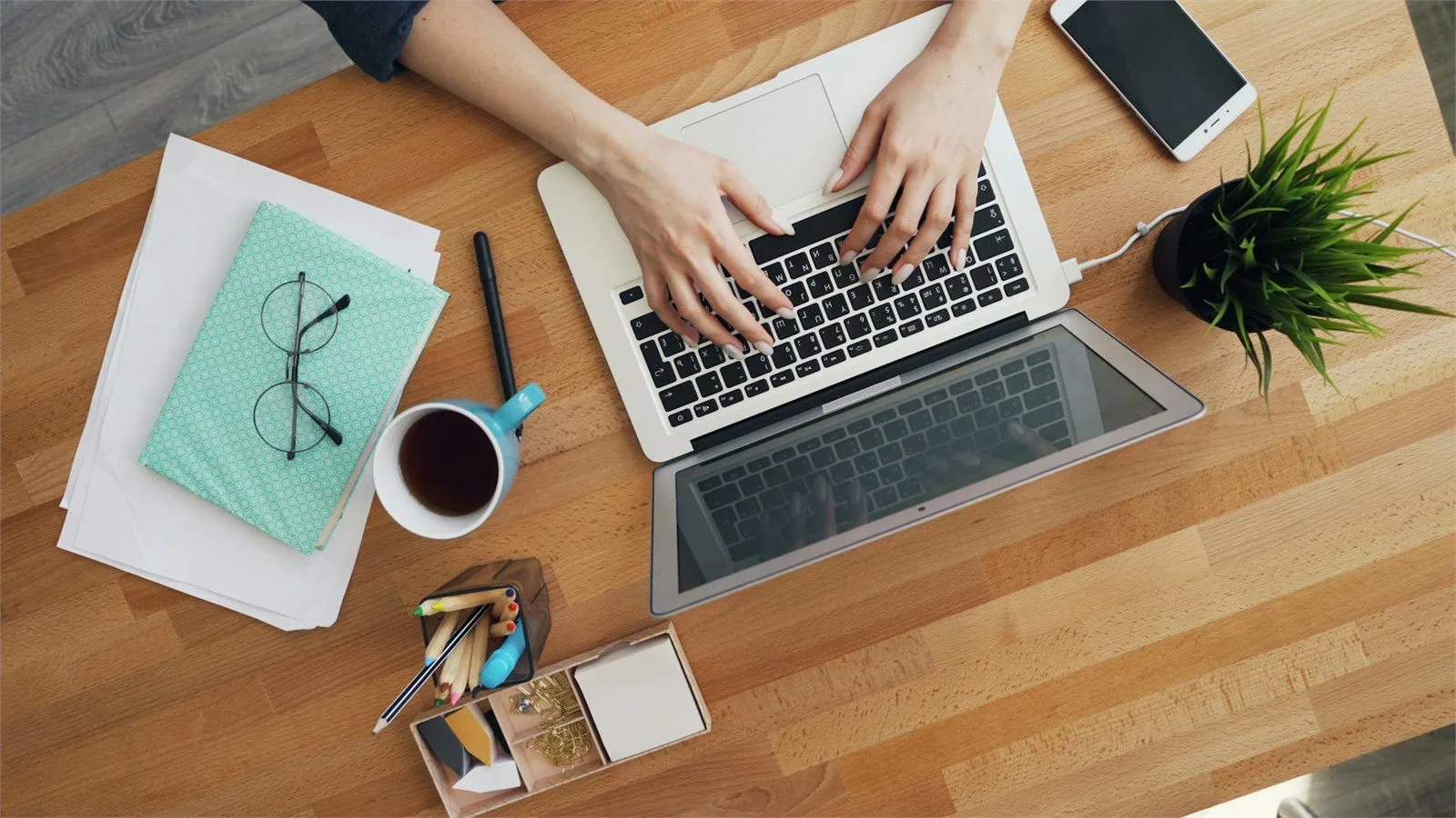 Go Humanize AI: 7 Smart Reasons to Review It Now 11 Laptop-based editorial work representing real content and outreach workflows