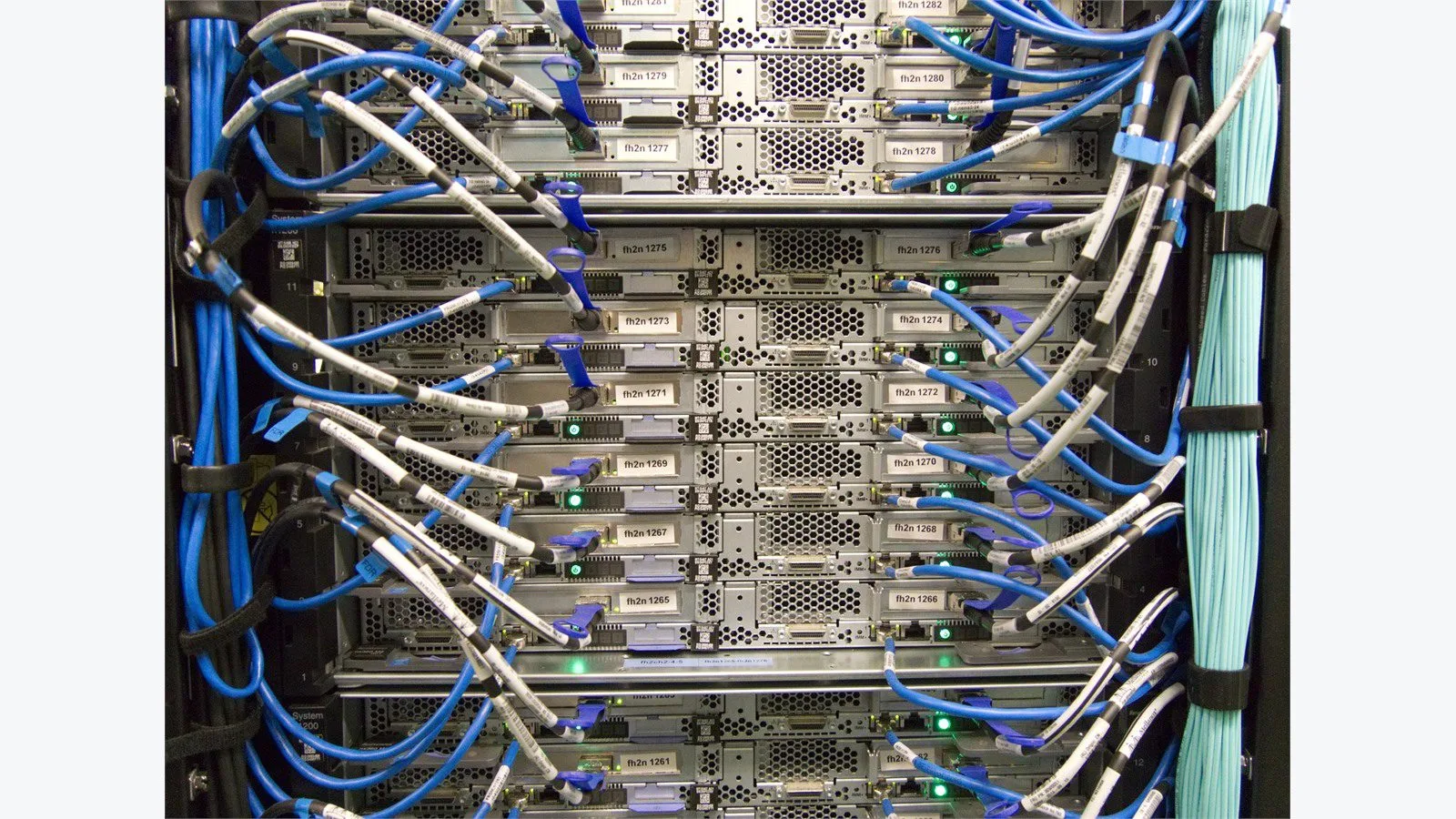 Google Cloud AI Chips: 7 Bold Challenges to Nvidia 15 Server rack image representing the Google Cloud AI chips FAQ section