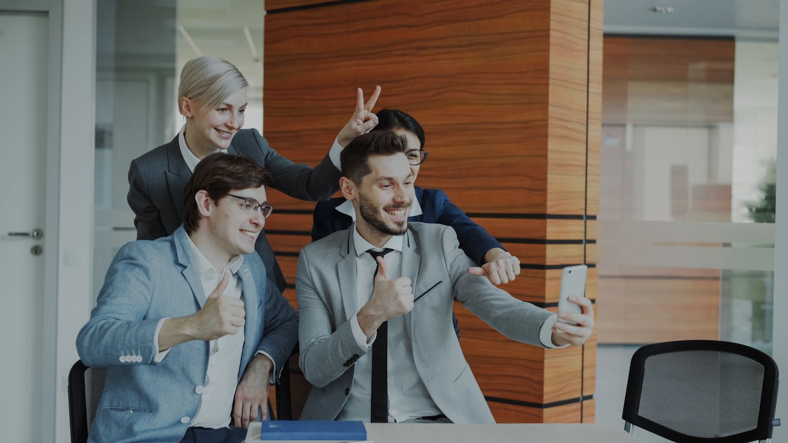 Business team protecting a trusted brand identity together