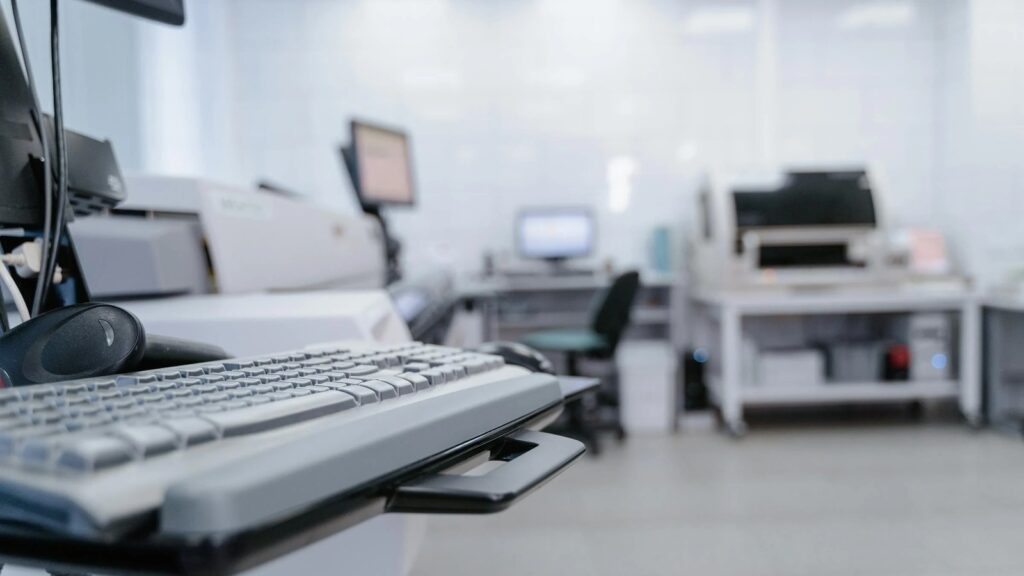 Perplexity Computer shown as a keyboard control surface for security and access decisions