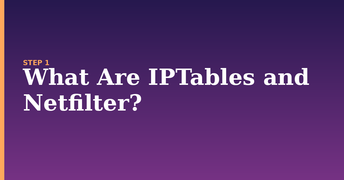 iptables illustration for: What Are IPTables and Netfilter?