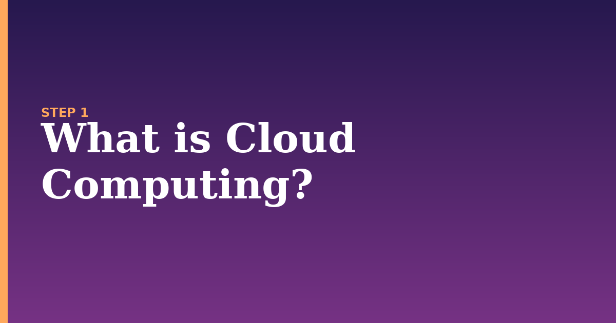 cloud illustration for: What is Cloud Computing?