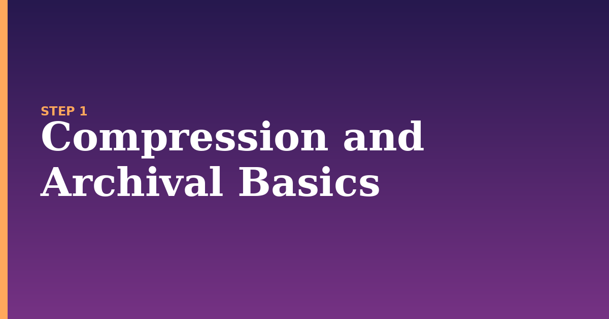 compression illustration for: Compression and Archival Basics
