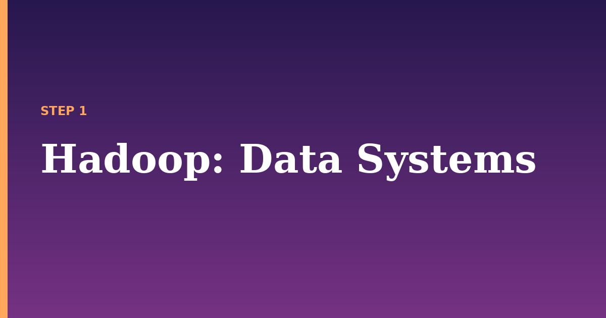 hadoop illustration for: Data Systems