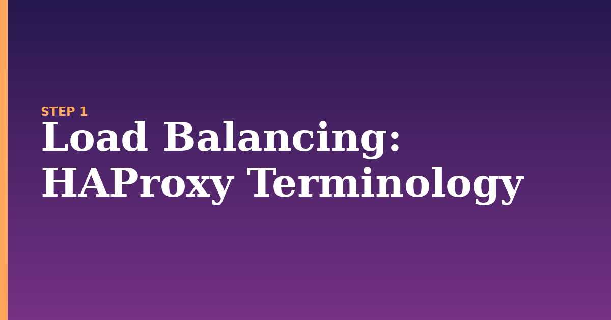 load balancing illustration for: HAProxy Terminology