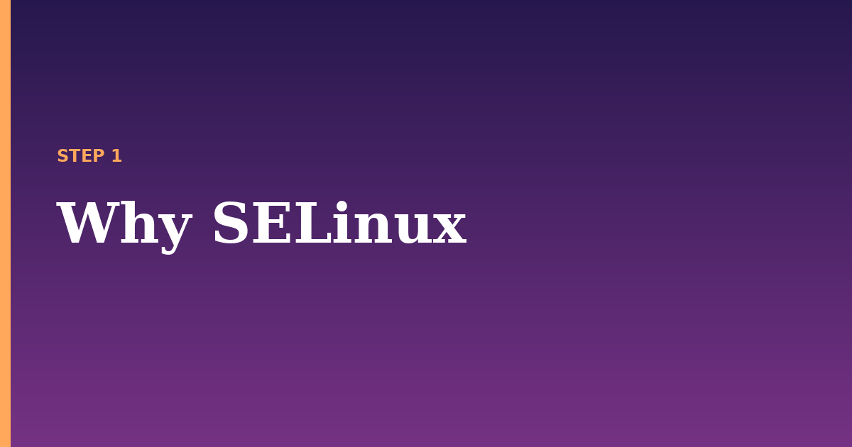 selinux illustration for: Why SELinux