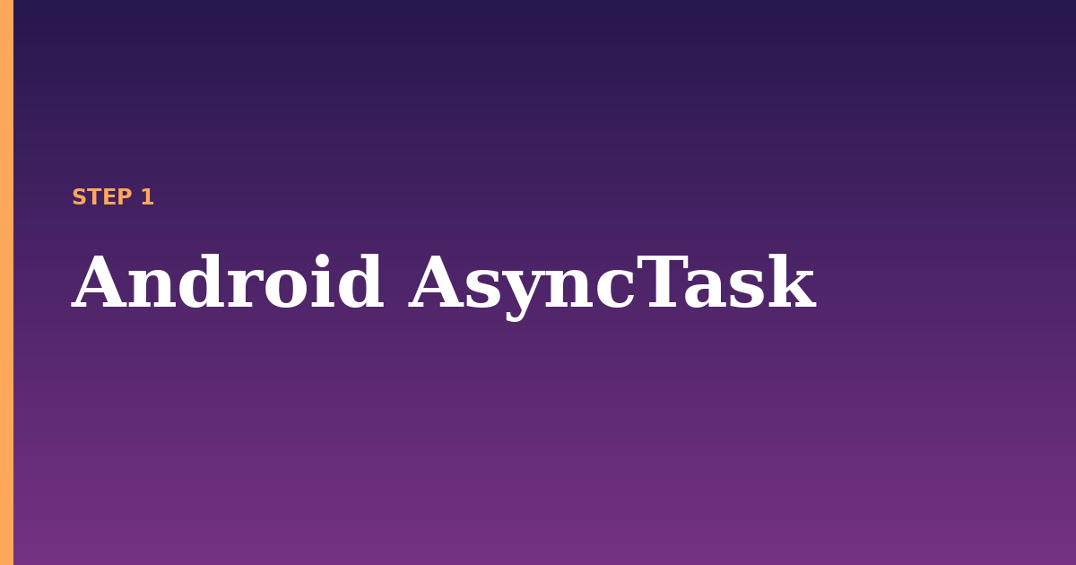 android asynctask illustration for: Android AsyncTask