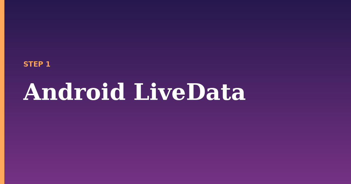 android illustration for: Android LiveData