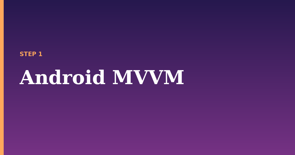 android illustration for: Android MVVM