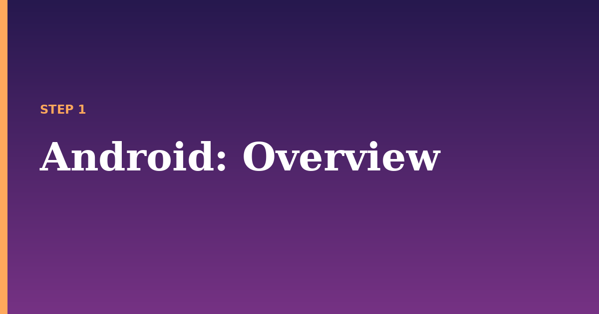 android illustration for: Overview