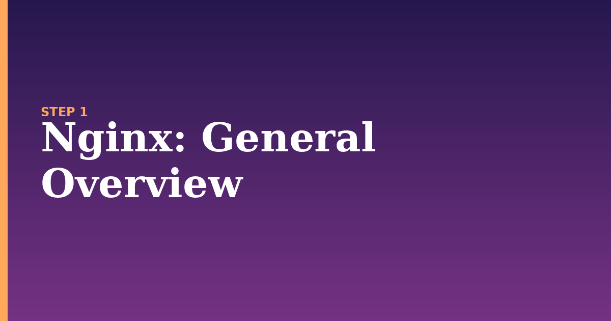 nginx illustration for: General Overview