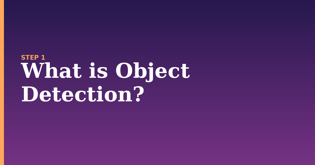 object illustration for: What is Object Detection?