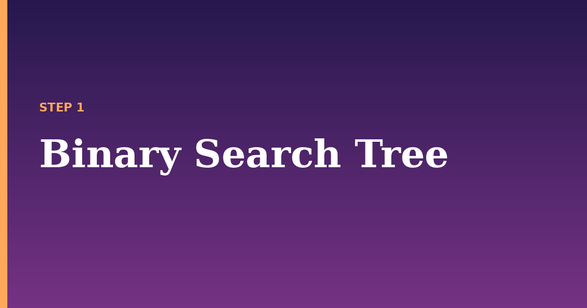 binary search illustration for: Binary Search Tree
