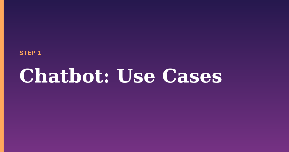 chatbot illustration for: Use Cases