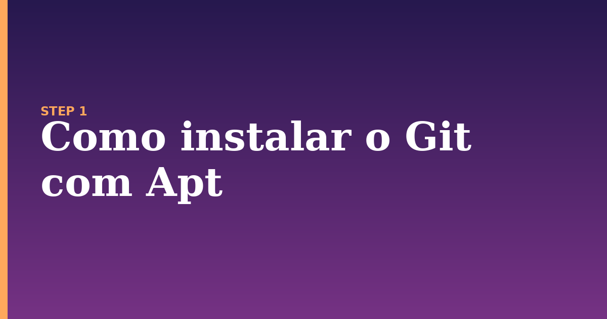 git illustration for: Como instalar o Git com Apt