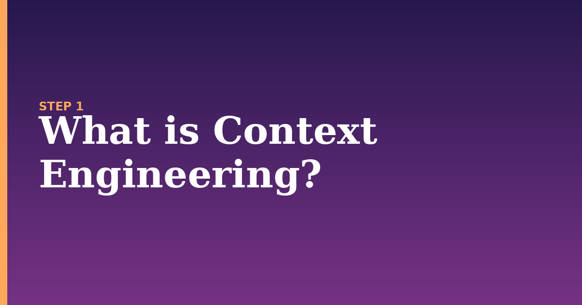 context engineering illustration for: What is Context Engineering?
