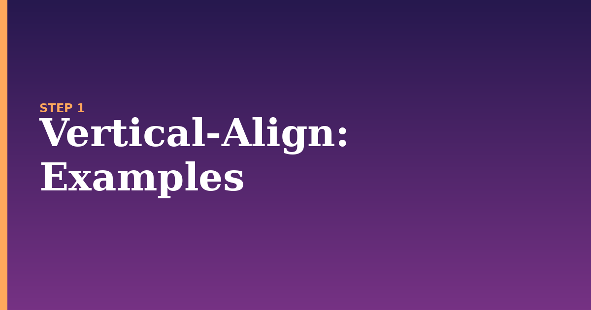 vertical-align illustration for: Examples