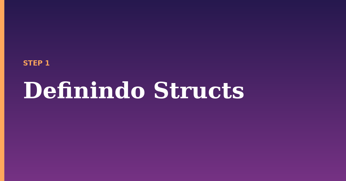 structs illustration for: Definindo Structs
