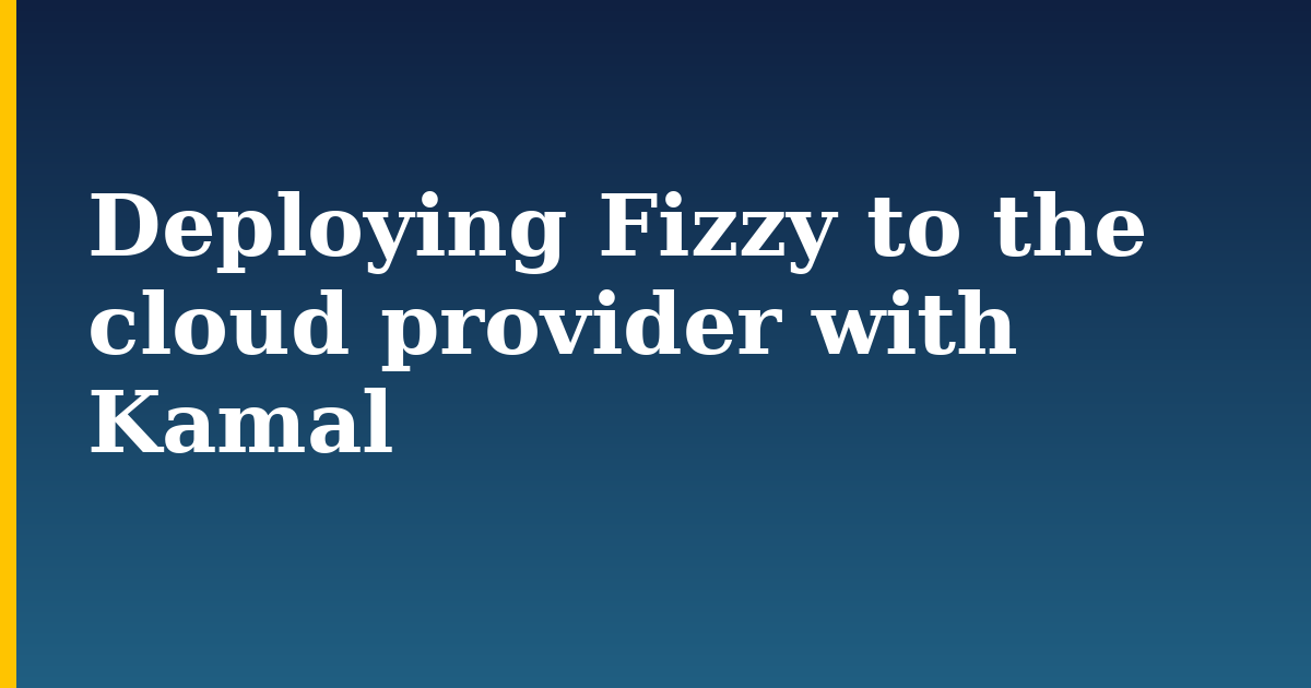 Deploying Fizzy to the cloud provider with Kamal — step-by-step DevOps tutorial on Progressive Robot