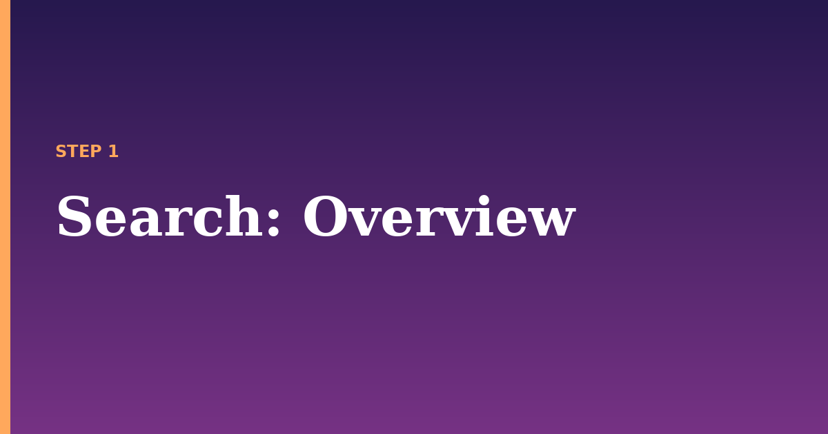 search illustration for: Overview