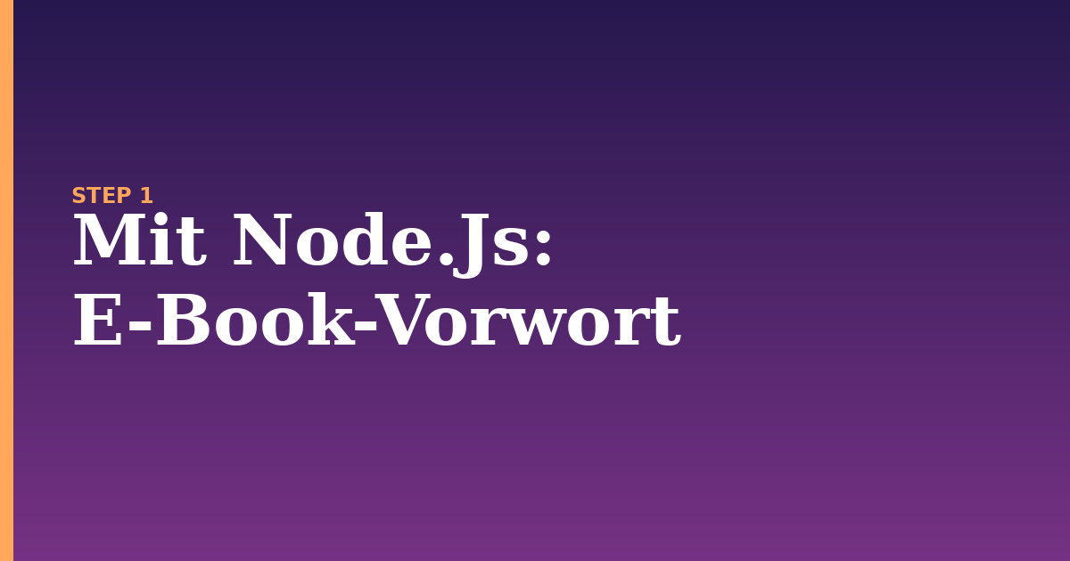 mit node.js illustration for: E-Book-Vorwort