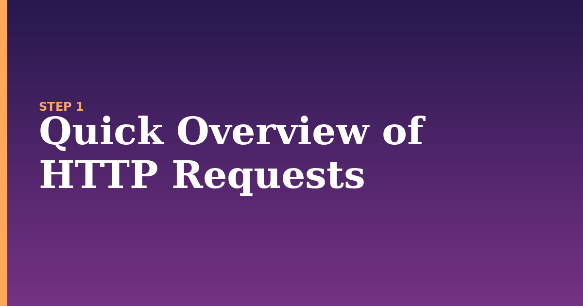 requests illustration for: Quick Overview of HTTP Requests