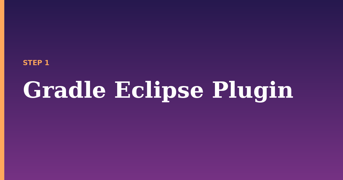 gradle eclipse illustration for: Gradle Eclipse Plugin