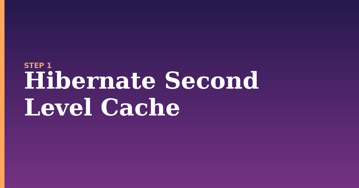 level cache illustration for: Hibernate Second Level Cache
