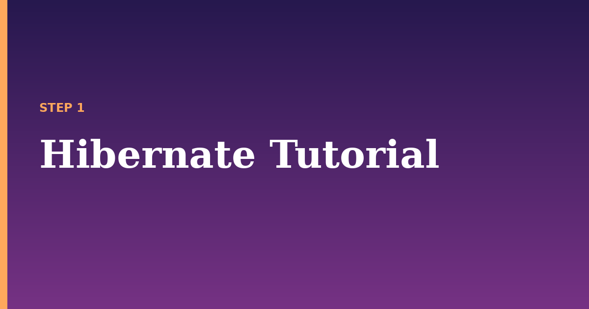 hibernate illustration for: Hibernate Tutorial