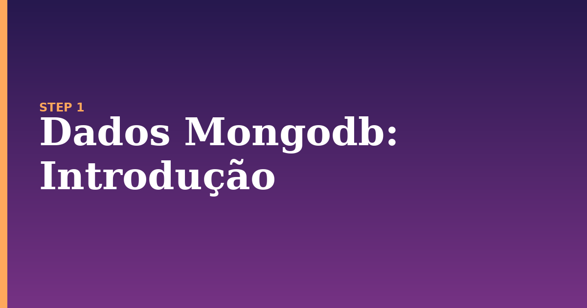 dados mongodb illustration for: Introdução