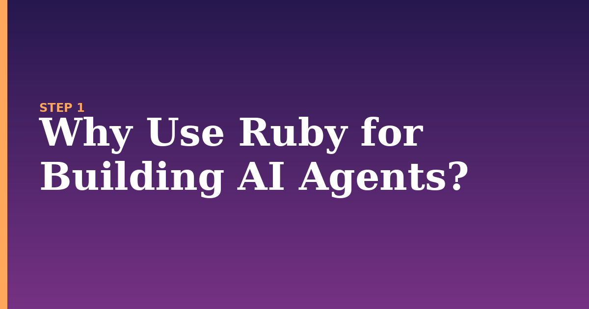 ruby illustration for: Why Use Ruby for Building AI Agents?
