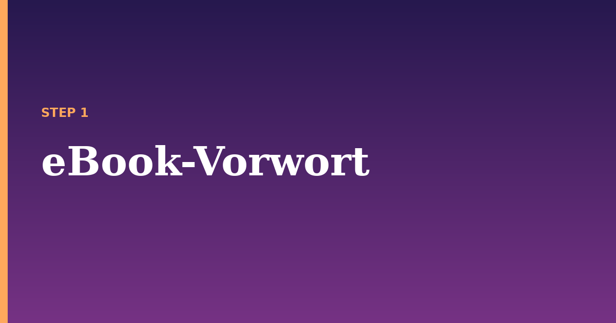 ebook illustration for: eBook-Vorwort