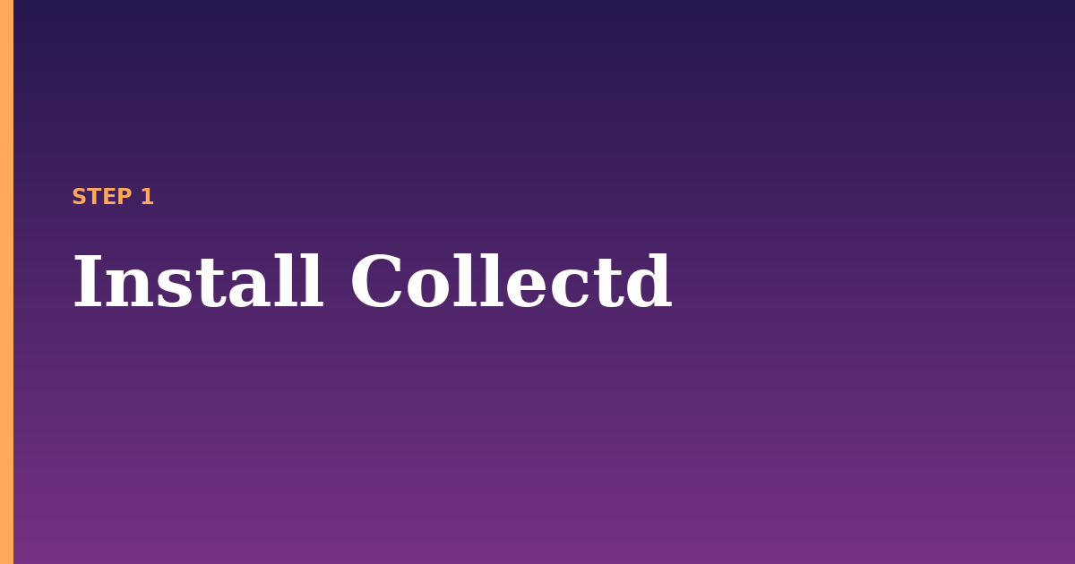 collectd illustration for: Install Collectd