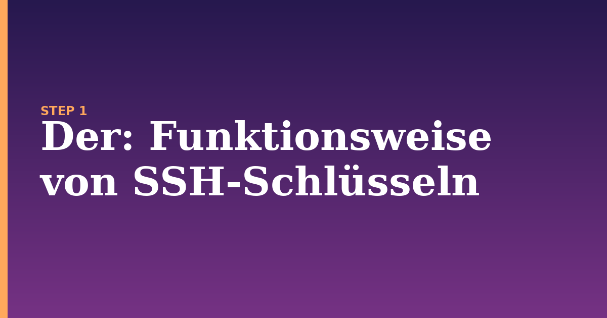 der illustration for: Funktionsweise von SSH-Schlüsseln