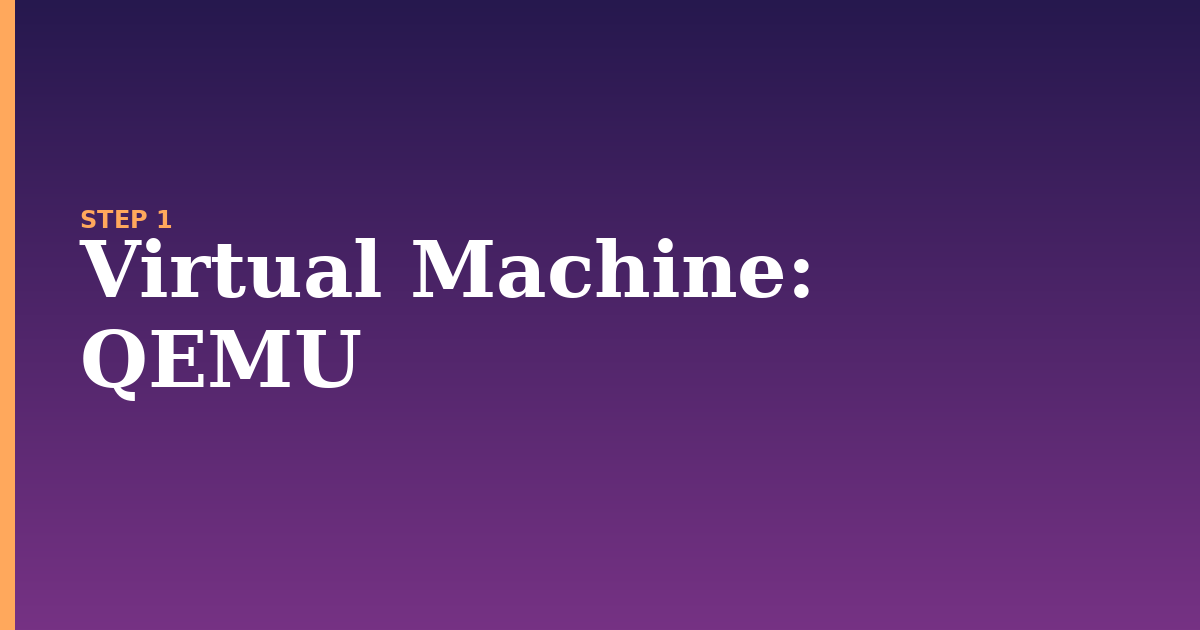 virtual machine illustration for: QEMU