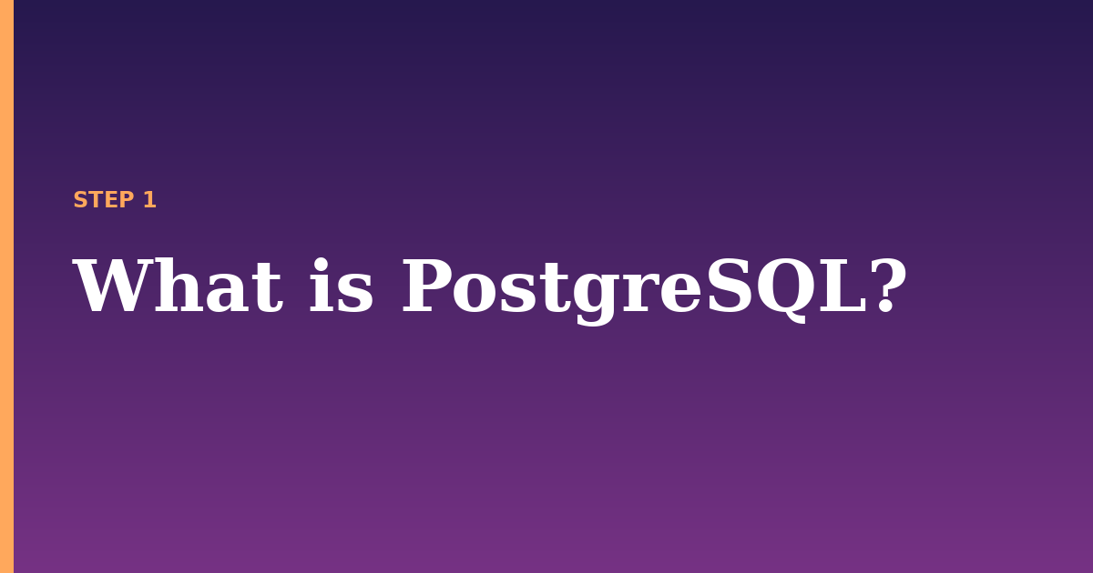 postgresql illustration for: What is PostgreSQL?