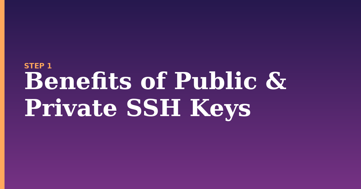 ssh illustration for: Benefits of Public & Private SSH Keys