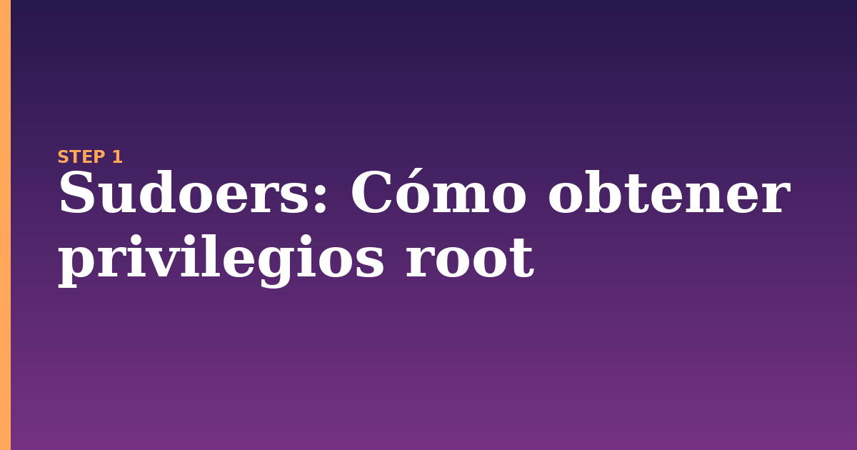 sudoers illustration for: Cómo obtener privilegios root