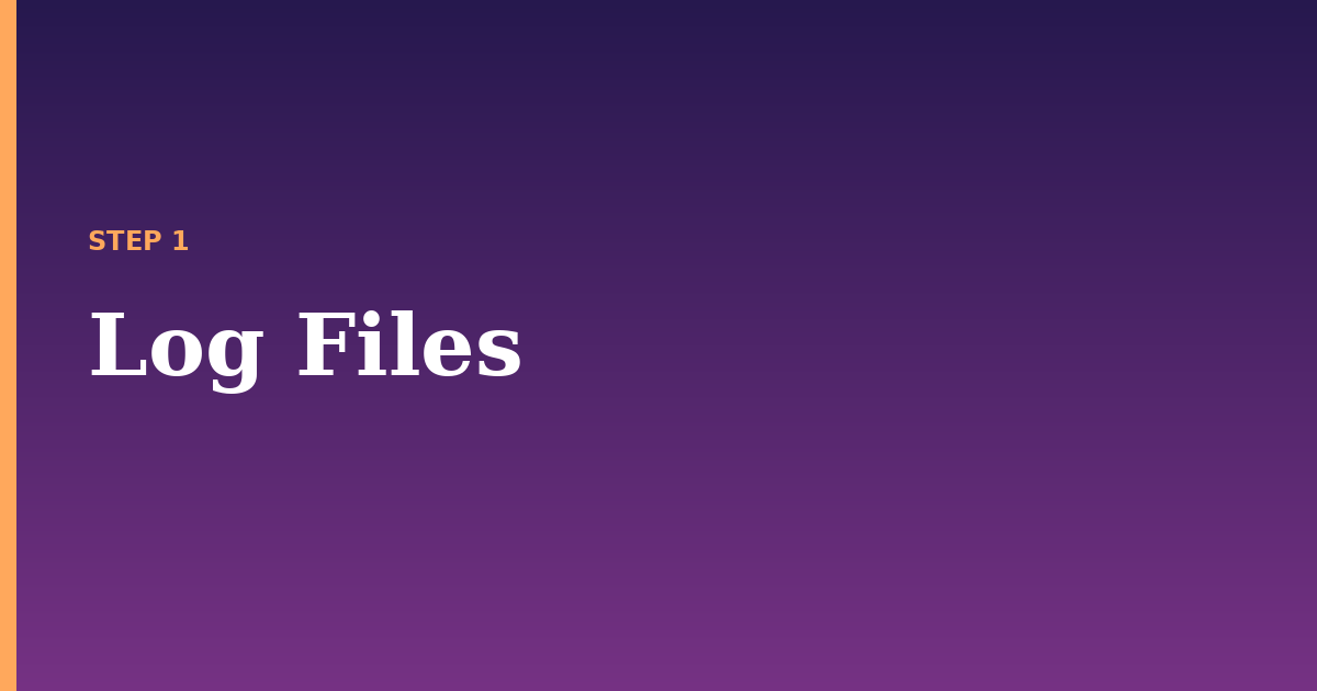 log illustration for: Log Files