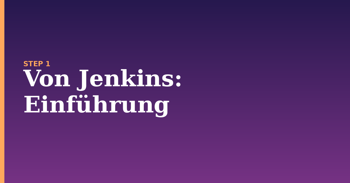 von jenkins illustration for: Einführung