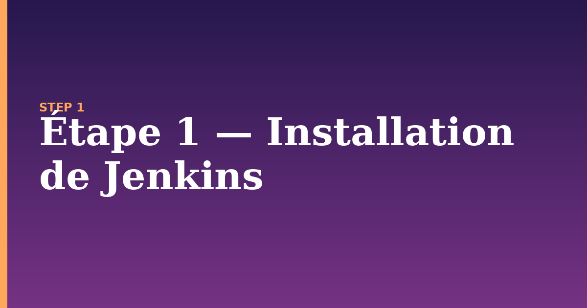 jenkins illustration for: Étape 1 — Installation de Jenkins