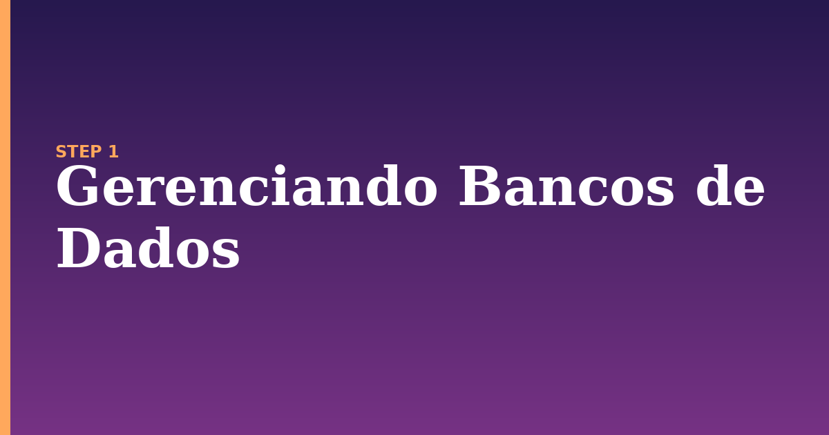 dados illustration for: Gerenciando Bancos de Dados