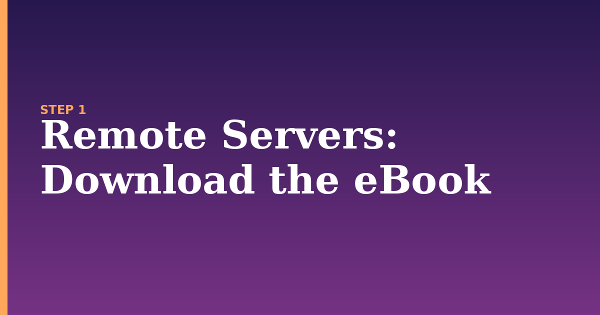 remote servers illustration for: Download the eBook