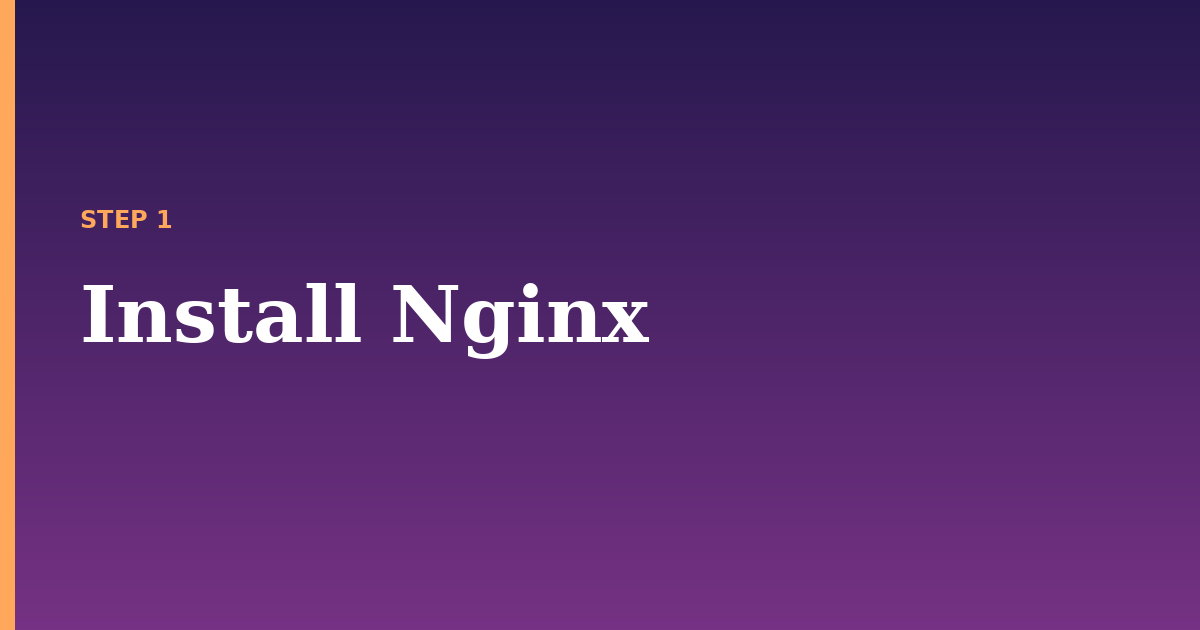 nginx illustration for: Install Nginx