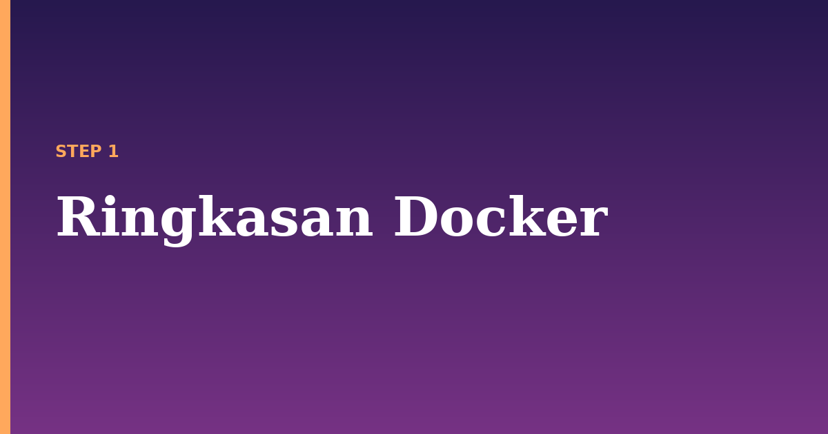 docker illustration for: Ringkasan Docker